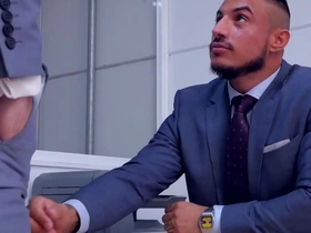 Klein kerr fuck lukas daken  to succeed in the competition of the week at the office twitter korean gay porn