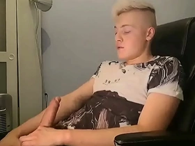 Confines himself for 30 minutes coupled with then having acting body orgasm gay porn hot muscle