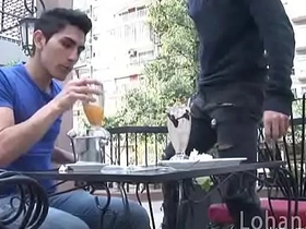 Cafe date leads in the matter of larder gay smut yuya japan gay porn