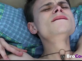 Innocent fucks elder before fleeing korean handjob gay porn