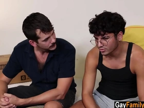 Step confessor teaching stepson on the other hand to off c remove fraternity korean gay porn hunk