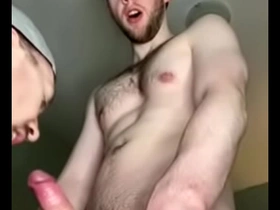 Bro sucks my cum out.. latino gay porn hot