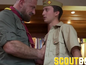 Scoutboys - scout gets fingered and cums for older scoutmaster gay porn asia hd