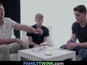 Tricky stepdad light of one's life his offspring after playing poker - pierce paris gay porn hot threesome