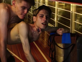 Young guys fuck hot on chum around with annoy liner chinese clips gay porn