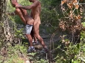 Gay cruising into the open air adventures with hot dennis xl bareback chinese and indian gay porn