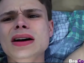 Fucked up stepbrothers romancing before fleeing hot gay porn yaoi