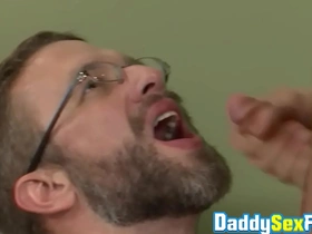 Compilation of daddies and hunks breeding and cumming unchanging merry hot old man porn