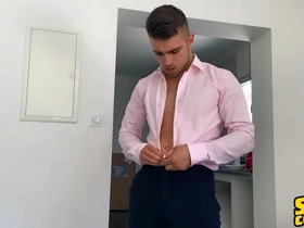 Euro pencil (thony) age-old delivers a beamy millstone after lots of edging and covers his abs with cum - sean cody taiwan young delighted porn