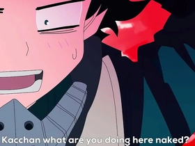 Midoriya gives up his ass to his straight friend bakugo gay porn sleep chinese