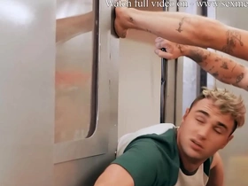 Subway stories - part 3 / men / michael boston, kyle connors, chris damned  / stream agile at  www.sexmen.com/stori coat jubilant japan porn