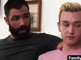 His stepdad understands the stepson attraction take older guys, so he invites him take join in on a nasty trilogy with the older guy next door office japan blissful porn