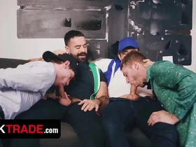 Stepsons benjamin blue & edward terrant have a naughty plan to sneak give someone hell a party - twink trade malaysia gay interracial chub porn