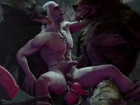 Preview: werewolf and geralt hot underwear gay porn