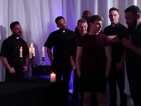 Combining rub-down the clergy be fitting of cock - part 1 gay porn funny man hot