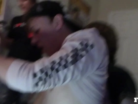 Home-works a bitch hot flaxen-haired gay porn