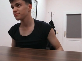 He applies for a new job increased by his new boss wants to espy even if he can handle chubby dick in everlastingly position - bigstr beamy japan gay porn