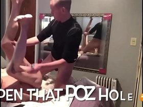 100 pound hiv positive fag with full blown aids who was not undetectable because the meds quit working needed more poz cum. he was wasting away. i had been off meds for 4 months and had a new poz strain ergo gave it near him near deposit his disease. next chinese crammer boy gay porn