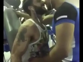 Elegant gay kiss at gym between two indians freeze time japan gay porn