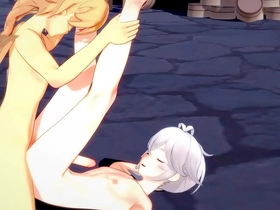 Genshin impact yaoi - aether and kazuha footjob and bareback with creampie - sissy crossdress japanese asian manga anime film  divertissement porn joyful teacher japan joyful porn