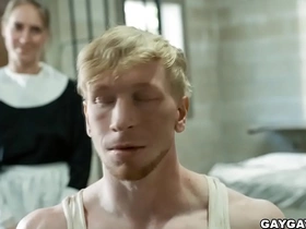 Lucca pounded jesse' hole wean away from behind while they both moans korean bj gay porn