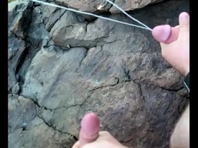 Huge cumshot outdoor hot hd gay porn