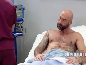 This nurse does a thorough job chinese romantic gay porn