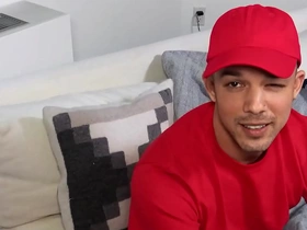 Str8 chaser: pizza delivery / men / nic sahara  / stream full at  www.sexmen.com/str8 japan boys gay porn