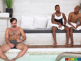 Mason lear tag-teamed by horny Stygian dudes chinese student blithe porn