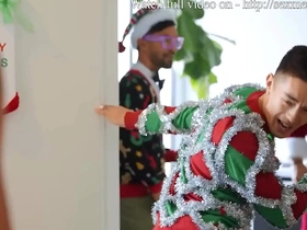 Office xxxmas party / males / chris damned, felix fox, cody seiya/ full video www.sexmen.com/ma china bear gay porn