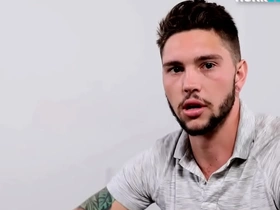 Tattooed stud stroking his hairy shaft during solo scene porn gay chinese