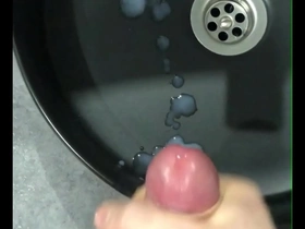 Jerking off a big dick in the bathroom! finished with moans! lots be incumbent on cum! muscular straight guy! gay singapore porn tumblr