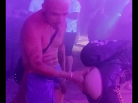 Leo bulgari fucking with an transpacific guy in the middle of the dance floor!!!! asian gay porn japan