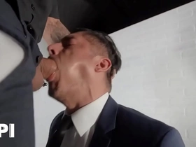 Bo sinn comes to rocky vallarta's assignment to fix the light but he ends just about getting his dick sucked - papi korean cum gay porn